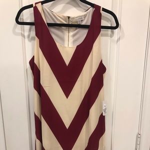 NWT Charming Charlie’s Stripped Razor Back Dress